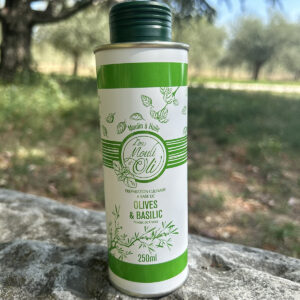 Huile d'olive spéciale - Basilic