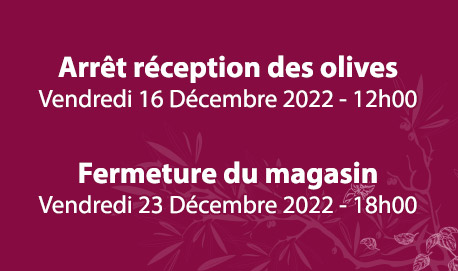 Lou Mouli d’Oli – Fermeture 2022 Lou Mouli d'Oli - Fermeture 2022