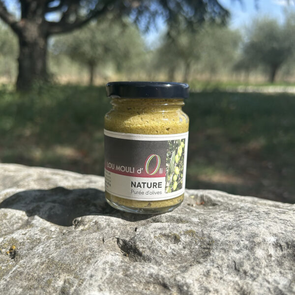 Purée d'olive verte - Nature